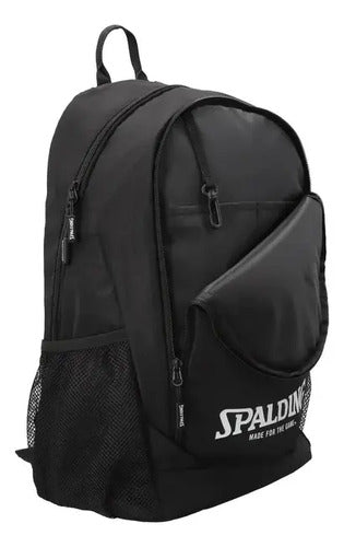 Mochila Deportiva Spalding Negro Liso