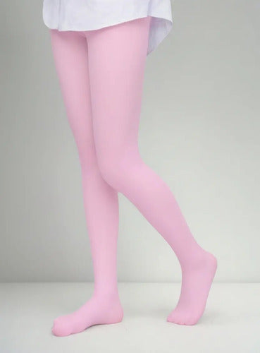 Medias Ballet Niña Rosadas