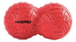 Pelota De Masaje Doble Livepro Peanut 19.5 Cm Rojo