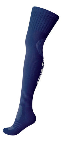 Calcetines De Fútbol Penalty Matis Para Adultos, Color Azul Marino, Tallas 39-44
