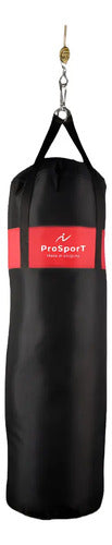 Bolsa Boxeo P/ Niño + Relleno + Guantillas Mmsports Negro