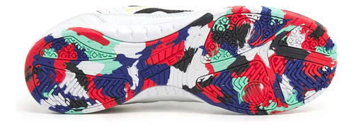 Botín Kelme Futsal Elite – Blanco/Negro