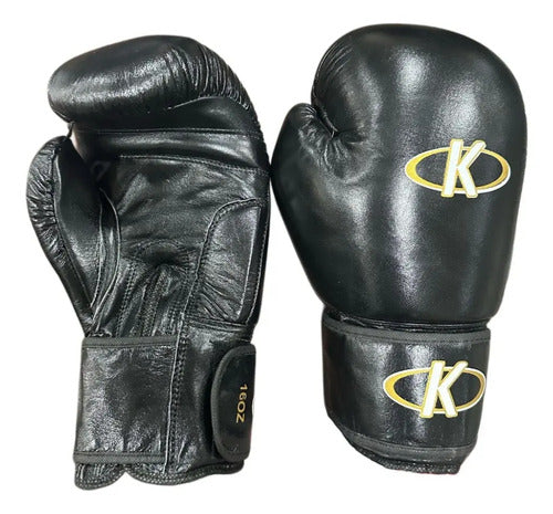 Guante Boxeo Cuero K'nex