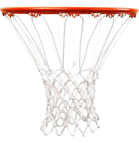 Red Basketball Spalding All Weather Blanco Grande Mmsports Blanco