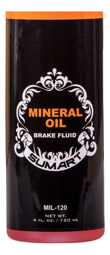 Liquido De Frenos Aceite Mineral Bicicleta Premium 120ml 120