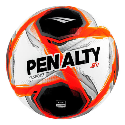 Pelota De Fútbol Campo S11 Ecoknit Xxv - Penalty Rojo