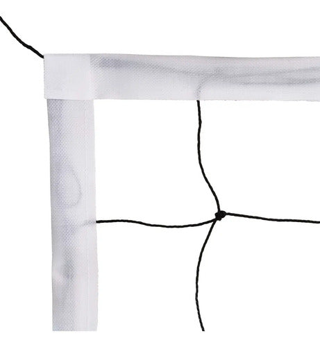 Red De Voley 4 Bandas 9.5 M X 1 M 2 Mm Uv Pro Blanco