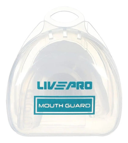 Protector Bucal Simple Boxeo Termomoldeable - Livepro Celeste