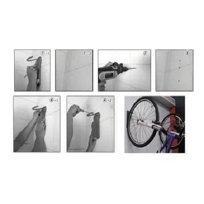 Soporte Vertical De Pared Para Bicicleta
