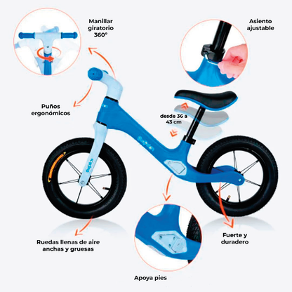 Bicicleta Sin Pedales Guapeton