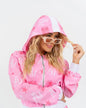 Campera Estampada Rosada LBM