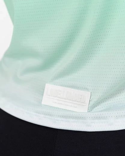 Musculosa Verde/Blanco