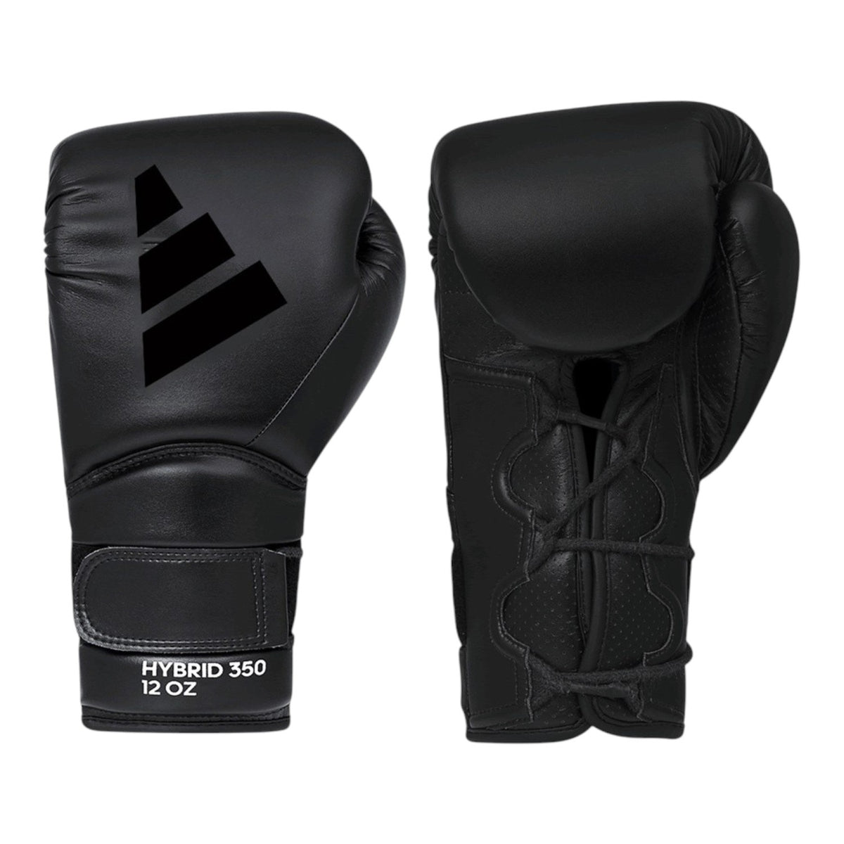 Guantes de Boxeo Adidas Hybrid 350 Elite Cuero Sintetico Espuma Duo Speed Lace para Entrenamiento y Sparring