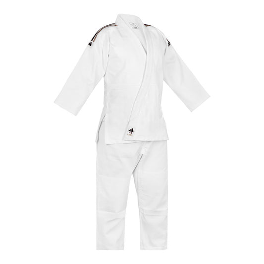 Uniforme Judo Adidas Club Con Cinturon J350P Algodon Poliester Tejido Reforzado Intermedio Avanzado