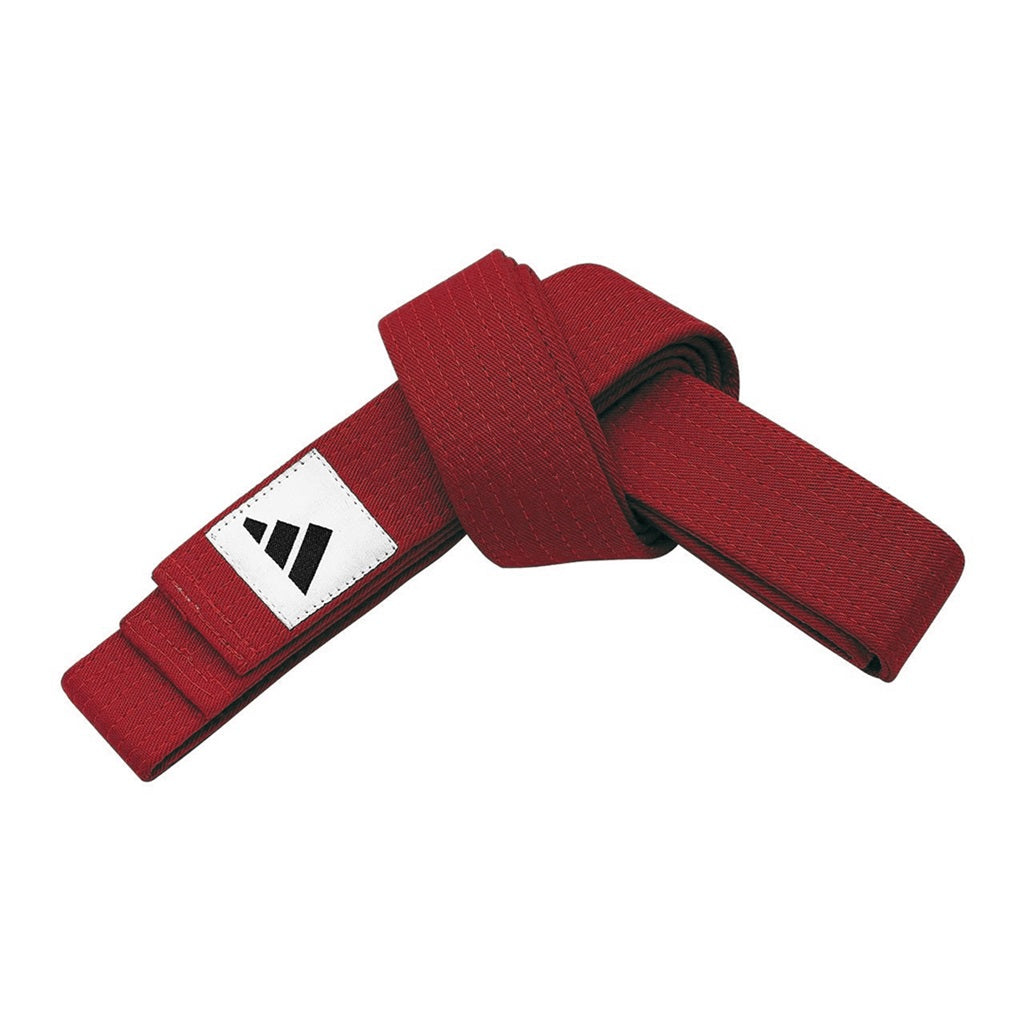 Cinturon Adidas Club Karate Taekwondo Judo Algodon 4cm Ancho con Costuras Reforzadas Largo 220 a 320cm