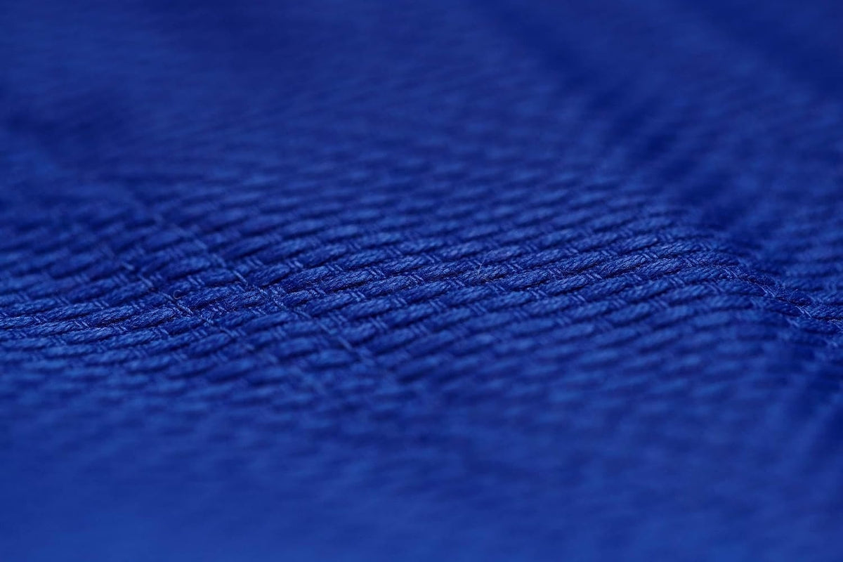 Uniforme Judo Adidas Club Sin Cinturon Algodon Poliester Tejido Reforzado Intermedio Avanzado Azul Dorado J350BP