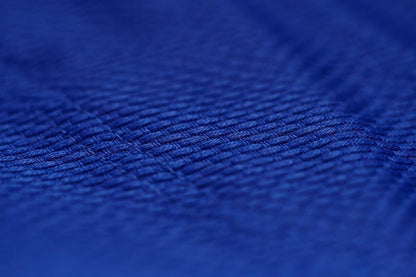 Uniforme Judo Adidas Club Sin Cinturon Algodon Poliester Tejido Reforzado Intermedio Avanzado Azul Dorado J350BP