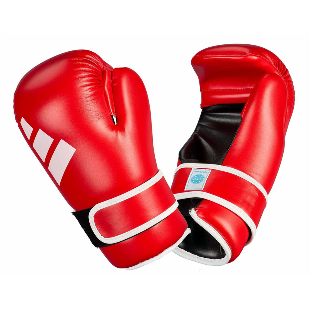 Guante Kickboxing Adidas Pro Point Fighter ADIKBPF100 Cuero Sintetico PU3 I-Comfort+ Aprobado WAKO para Point Fighting