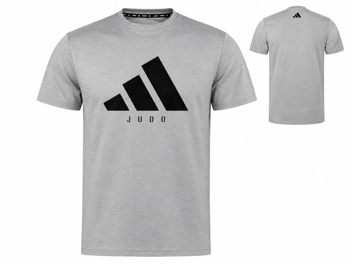 Remera Adidas Community 25 Judo Algodon Logo Judo y Adidas Casual Deportiva Unisex Manga Corta