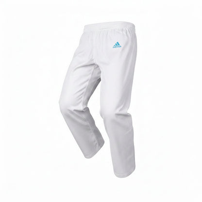 Uniforme Judo Adidas Evolution II J250E Blanco Algodon Poliester para Principiantes y Practica Habitual Sin Cinturon