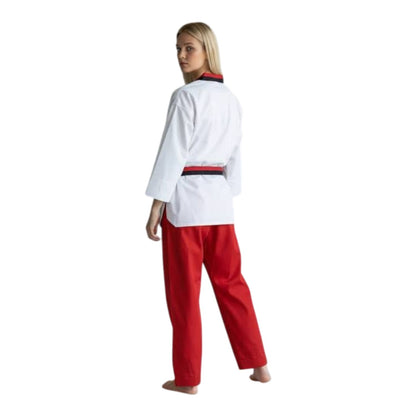 Uniforme Taekwondo Adidas Poomsae Young Women WT Premium para Competidoras Juveniles Femeninas