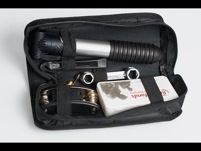 Kit Bolso Bicicleta Con Herramientas Inflador Completo Zuba