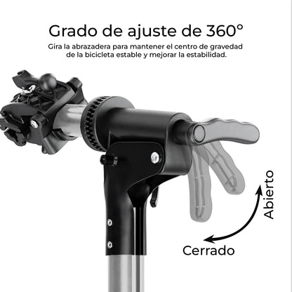 Soporte Reparación Bicicletas 58-94cm Rotación 360 - Zuba