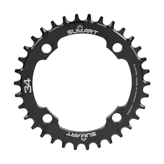 Monoplato De Cadena Redondo Bicicleta Rcr104-34t - Sumart