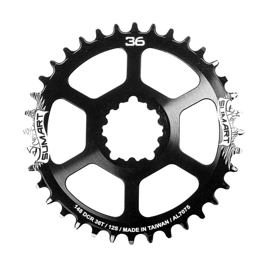 Monoplato Bicicleta 148mm 12 Velocidades Dcr148-36t - Sumart