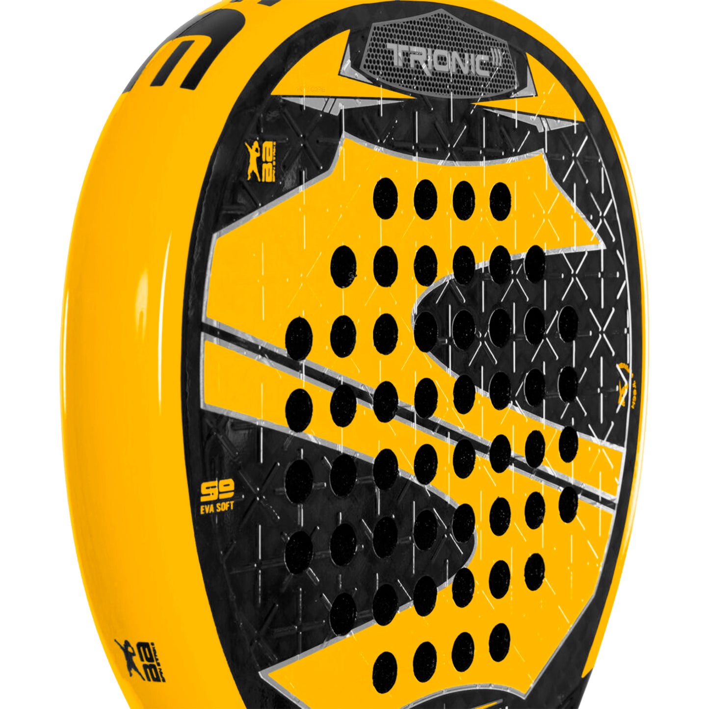 Paleta Trionic 3D Carbono 12K Goma Eva Soft S9 - Softee