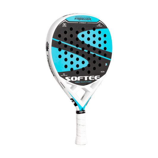 Paleta Padel Freezer Acabado 3D Carbono 3K Eva S6 - Softee