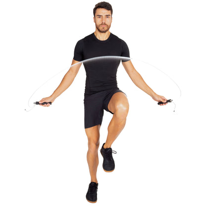 Cuerda De Entrenamiento Saltar Crossfit Acero - Vollo