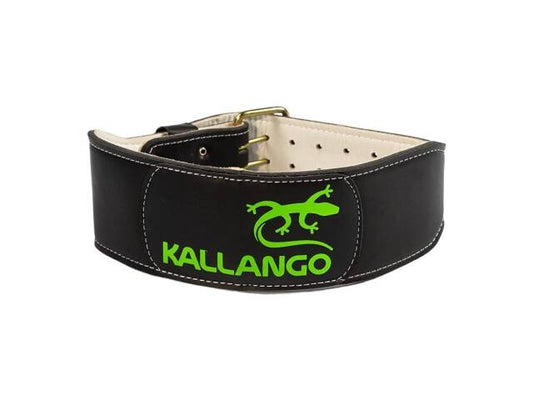 Cinturón Cuero Gimnasio Crossfit Pesas Musculción Kallango®