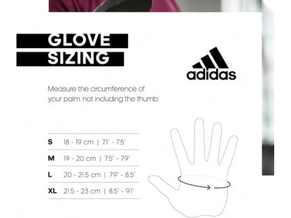 Guantes Entrenamiento ADIDAS Performance Mujer Palma Ante Acolchada AeroReady Gym Pesas Crossfit